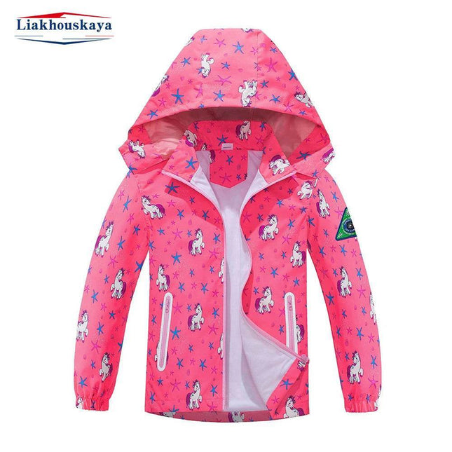 Girl Unicorn Detachable Hood Winter Jacket Outerwear - Outerwear - Liakhouskaya - Mad Fly Essentials