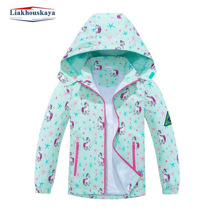 Girl Unicorn Detachable Hood Winter Jacket Outerwear - Outerwear - Liakhouskaya - Mad Fly Essentials