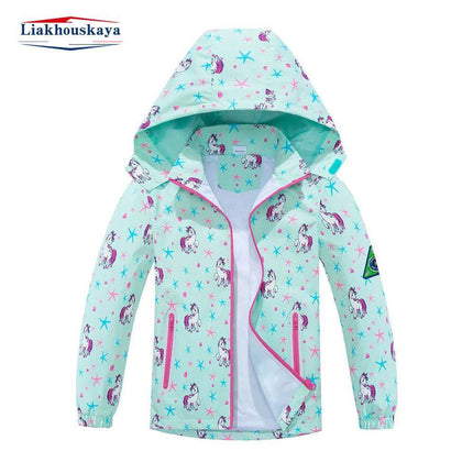 Girl Unicorn Detachable Hood Winter Jacket Outerwear - Outerwear - Liakhouskaya - Mad Fly Essentials
