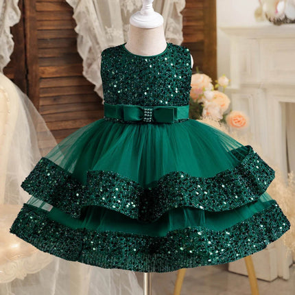 Girl Vintage Rainbow Formal Party Dress - Party Dress - NNJXD - Mad Fly Essentials