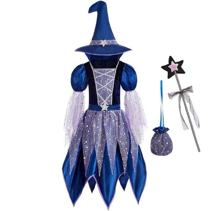 Girl Witch Princess Party Costume Dress - Mad Fly Essentials