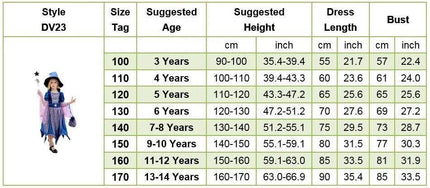 Girl Witch Princess Costume Party Dress Set - Mad Fly Essentials