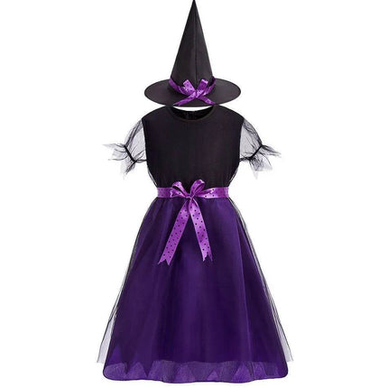 Girl Witch Princess Party Costume Dress - Costume Dress - umorden - Mad Fly Essentials
