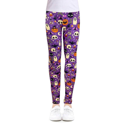 Girls 4 - 12 Starry Night Animal Leggings - Leggings - SLAIXIU - Mad Fly Essentials