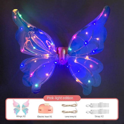 Girls ELF Butterfly Party Fairy Wing Costume - Costume - LEDP - Mad Fly Essentials