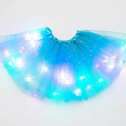 Girls LED Tulle Luminous Tutu Fairy Dance Party Dress - Party Dress - RUEWEY - Mad Fly Essentials