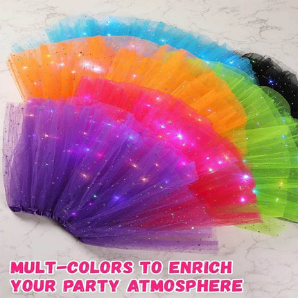 Girls LED Tulle Luminous Tutu Fairy Dance Party Dress - Party Dress - RUEWEY - Mad Fly Essentials