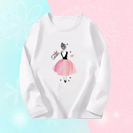 Girls Long Heart Kids Graphic Tee Tops Hoodies - Hoodies - Lolocee - Mad Fly Essentials