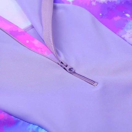 Girls Long UV50+ Rainbow Tankini Swimwear Set - Swimwear Set - DXTON - Mad Fly Essentials