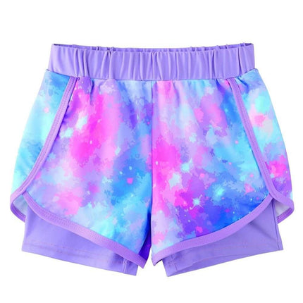 Girls Long UV50+ Rainbow Tankini Swimwear Set - Swimwear Set - DXTON - Mad Fly Essentials