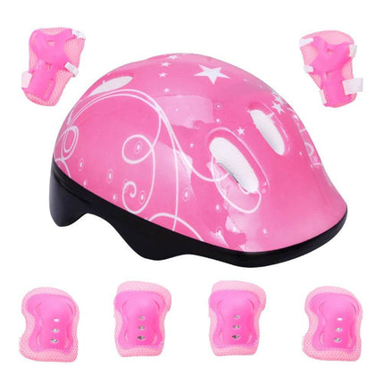 Girls Pink Protective Safety Cycling Helmet Kit Outdoor Fun - Outdoor Fun - CAPSELLA KIDS - Mad Fly Essentials