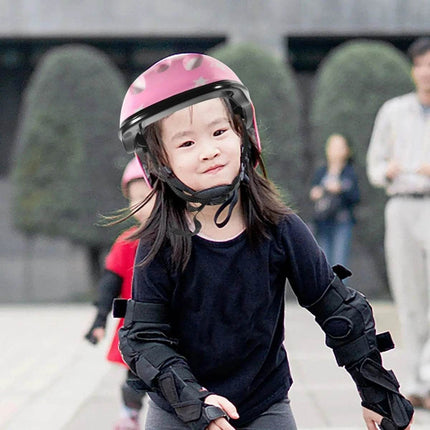 Girls Pink Protective Safety Cycling Helmet Kit Outdoor Fun - Outdoor Fun - CAPSELLA KIDS - Mad Fly Essentials