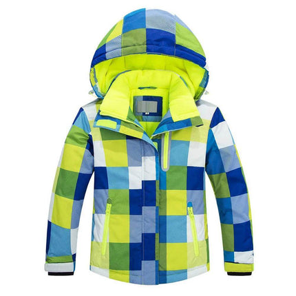 Girls Windproof Camouflage Winter Ski Jacket - Jacket - WildSurfer - Mad Fly Essentials