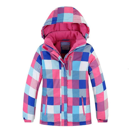 Girls Windproof Camouflage Winter Ski Jacket - Jacket - WildSurfer - Mad Fly Essentials