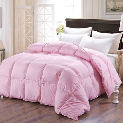 Goose Down Quilted Comforter Bedding Duvet Set - Duvet Set - BENLI WHITE - Mad Fly Essentials
