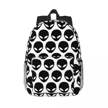 Green Alien Universe Wondrous Laptop Backpack - Backpack - Alien Style - Mad Fly Essentials