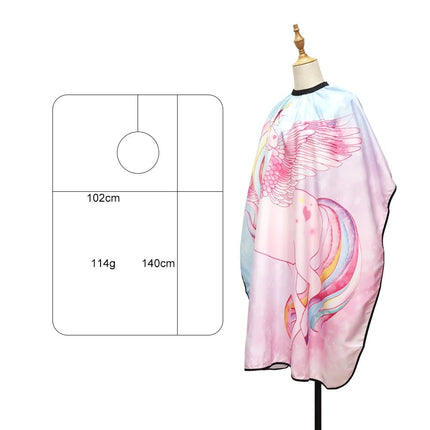 Hair Accessories Kids Hairdressing Cape Cartoon Gown - Hair Accessories - Boin - Mad Fly Essentials