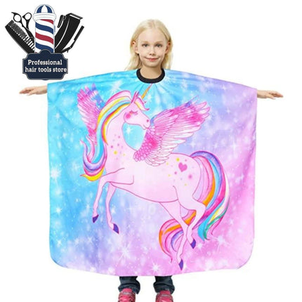 Hair Accessories Kids Hairdressing Cape Cartoon Gown - Hair Accessories - Boin - Mad Fly Essentials