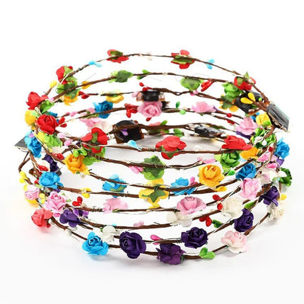 Hair Accessories LED Flower Wreath Light Up Wedding Party Favors - Hair Accessories - Hviero - Mad Fly Essentials