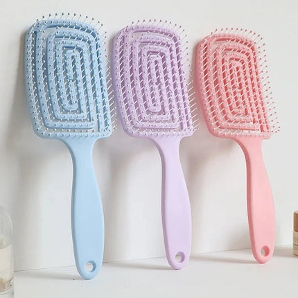 Hair Accessories Silicone Air Cushion Massage Detangling Brush - Hair Accessories - Didog - Mad Fly Essentials