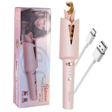 Hair Accessories USB Rechargeable Auto Rotating Styling Tool - Hair Accessories - kemei - Mad Fly Essentials