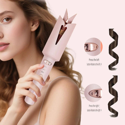 Hair Accessories USB Rechargeable Auto Rotating Styling Tool - Hair Accessories - kemei - Mad Fly Essentials