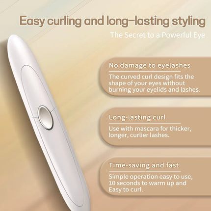 Hair Accessories USB Rechargeable Electric Eyelash Curler - Hair Accessories - LANBENA - Mad Fly Essentials