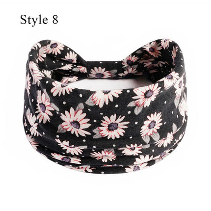 Hair Accessories Women Boho Turban Yoga Elastic Head Wrap Hairbands - Hair Accessories - Werueruyu - Mad Fly Essentials