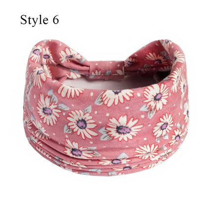 Hair Accessories Women Boho Turban Yoga Elastic Head Wrap Hairbands - Hair Accessories - Werueruyu - Mad Fly Essentials