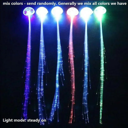 Hair Accessories Women LED Luminous Party Braid Lights - Hair Accessories - lifetime not regret - Mad Fly Essentials