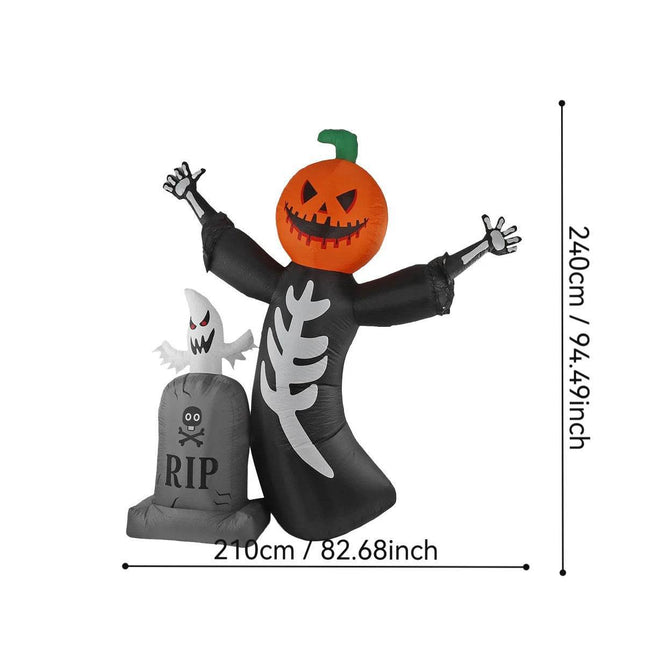 Halloween Alien Scary Ghost Cat Inflatable - Inflatable - Partigos - Mad Fly Essentials