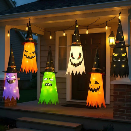 Halloween Decor Hanging LED Witch Ghost Props - Halloween Decor - LEDPChoice - Mad Fly Essentials