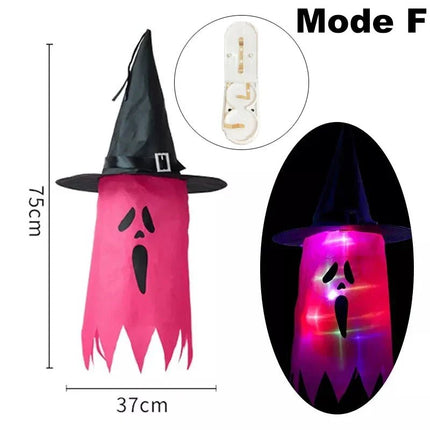 Halloween Decor Hanging LED Witch Ghost Props - Halloween Decor - LEDPChoice - Mad Fly Essentials