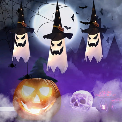 Halloween Decor Hanging LED Witch Ghost Props - Halloween Decor - LEDPChoice - Mad Fly Essentials