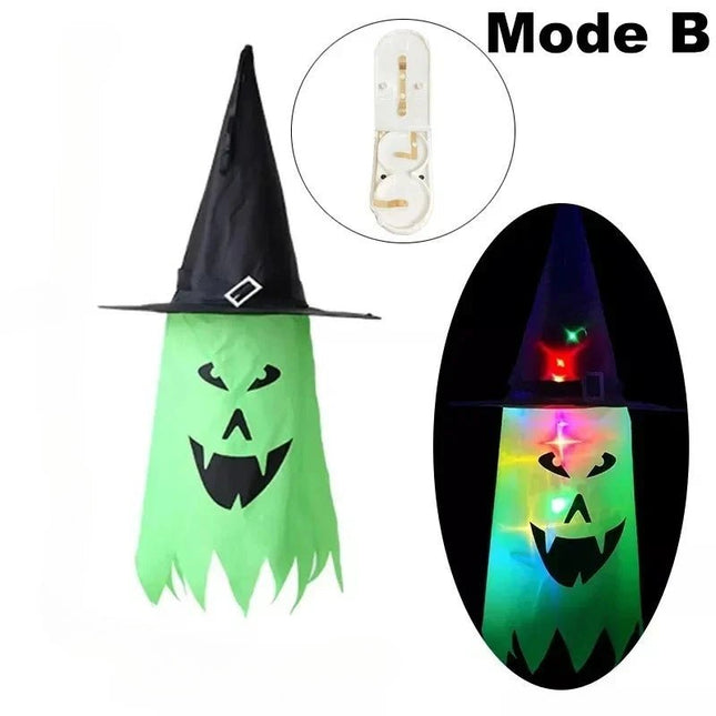 Halloween Decor Hanging LED Witch Ghost Props - Halloween Decor - LEDPChoice - Mad Fly Essentials