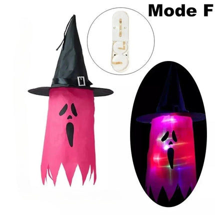 Halloween Decor Hanging LED Witch Ghost Props - Halloween Decor - LEDPChoice - Mad Fly Essentials