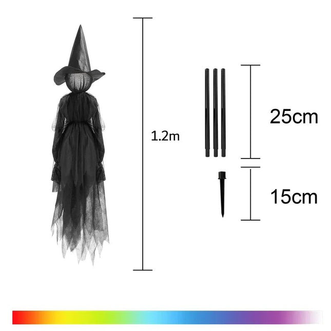 Halloween Decor Seasonal Sound Activated Witches - Halloween Decor - Alloet - Mad Fly Essentials