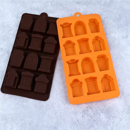 Tombstone Chocolate Cake Mold Halloween Decor - Mad Fly Essentials