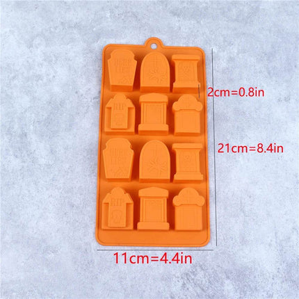 Tombstone Chocolate Cake Mold Halloween Decor - Halloween Decor - Still House - Mad Fly Essentials