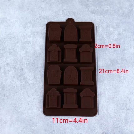 Tombstone Chocolate Cake Mold Halloween Decor - Halloween Decor - Still House - Mad Fly Essentials