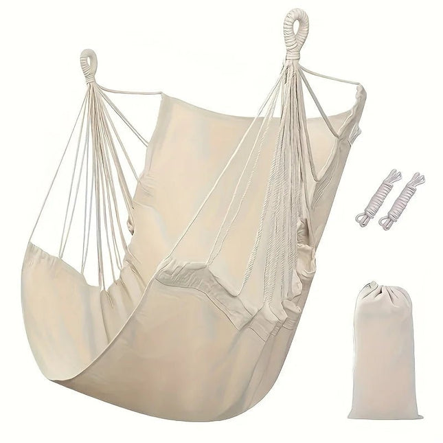 Hammock Leisure Fabric Swing Chair with Storage Bag - Hammock - swallowtail - Mad Fly Essentials