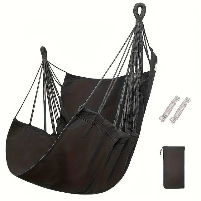 Hammock Leisure Fabric Swing Chair with Storage Bag - Hammock - swallowtail - Mad Fly Essentials