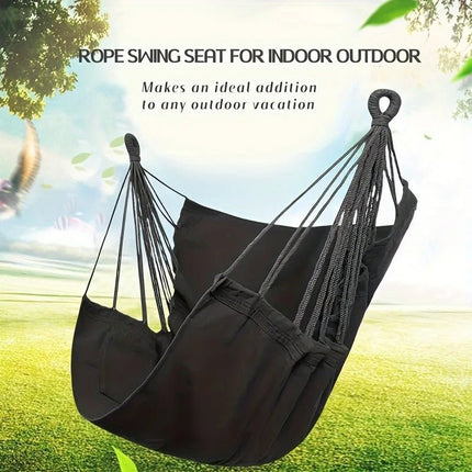 Hammock Leisure Fabric Swing Chair with Storage Bag - Hammock - swallowtail - Mad Fly Essentials