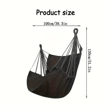 Hammock Leisure Fabric Swing Chair with Storage Bag - Hammock - swallowtail - Mad Fly Essentials