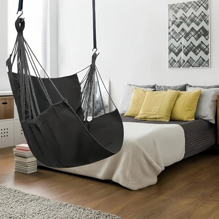 Hammock Leisure Fabric Swing Chair with Storage Bag - Hammock - swallowtail - Mad Fly Essentials