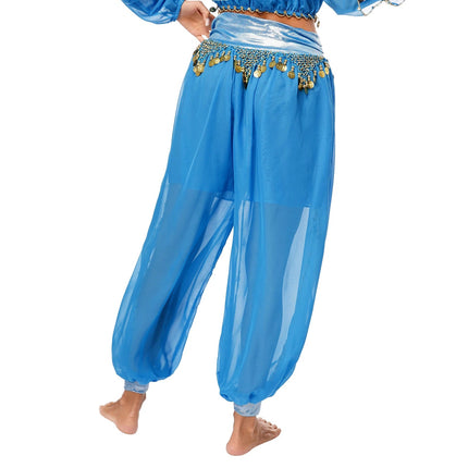 Harem Pants Women Belly Dance Sequin Arabic Costume Pants - Harem Pants - GPBD - Mad Fly Essentials