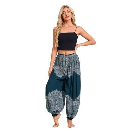 Harem Pants Women Boho High Waist Yoga Pants - Harem Pants - UXST - Mad Fly Essentials