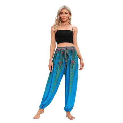 Harem Pants Women Boho High Waist Yoga Pants - Harem Pants - UXST - Mad Fly Essentials
