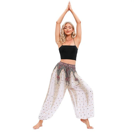 Harem Pants Women Boho High Waist Yoga Pants - Harem Pants - UXST - Mad Fly Essentials