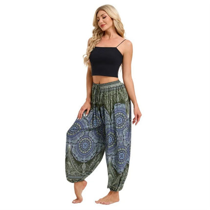 Harem Pants Women Boho High Waist Yoga Pants - Harem Pants - UXST - Mad Fly Essentials